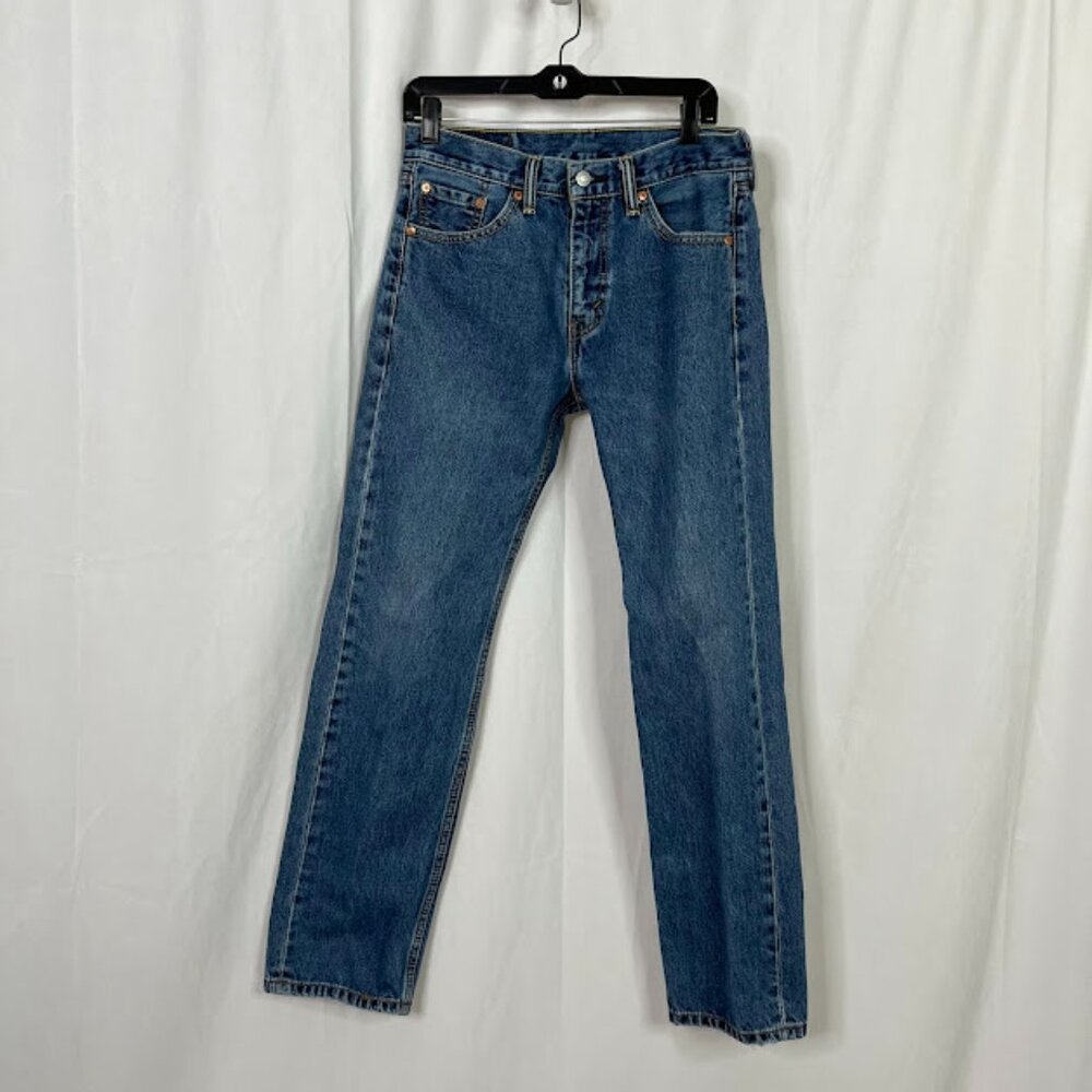 Levi’s 505 Regular Fit Straight Leg Jeans Size 30x32
